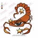 Zodiac Scorpion Embroidery Design
